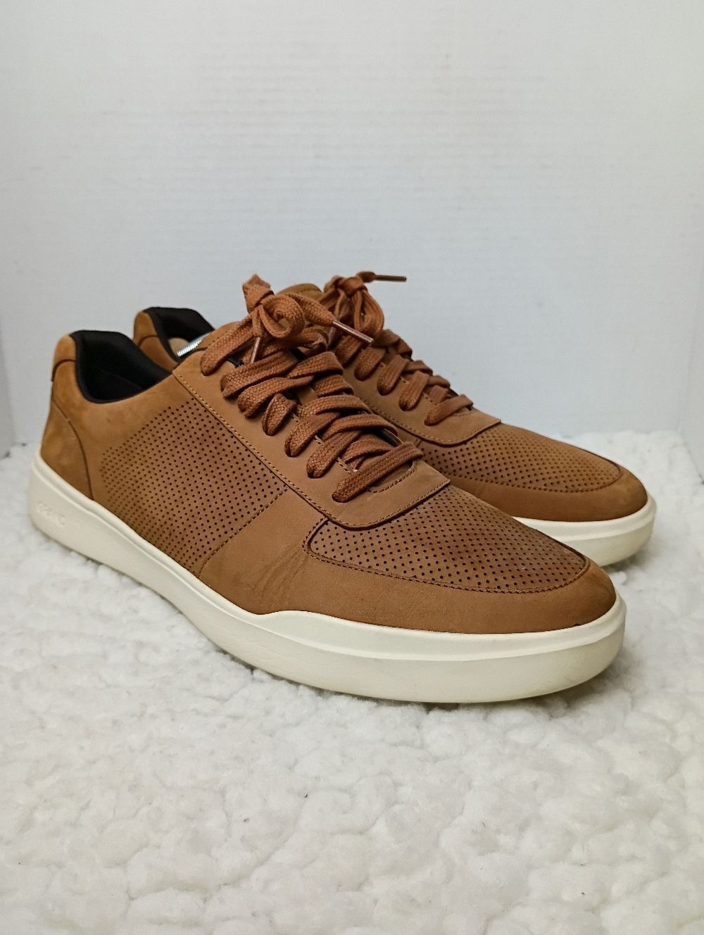 Cole Haan Grand Crosscourt Modern Tennis Sneaker Size 13 Brown Leather